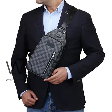 louis vuitton denim shoulder bag|louis vuitton side bag men's.